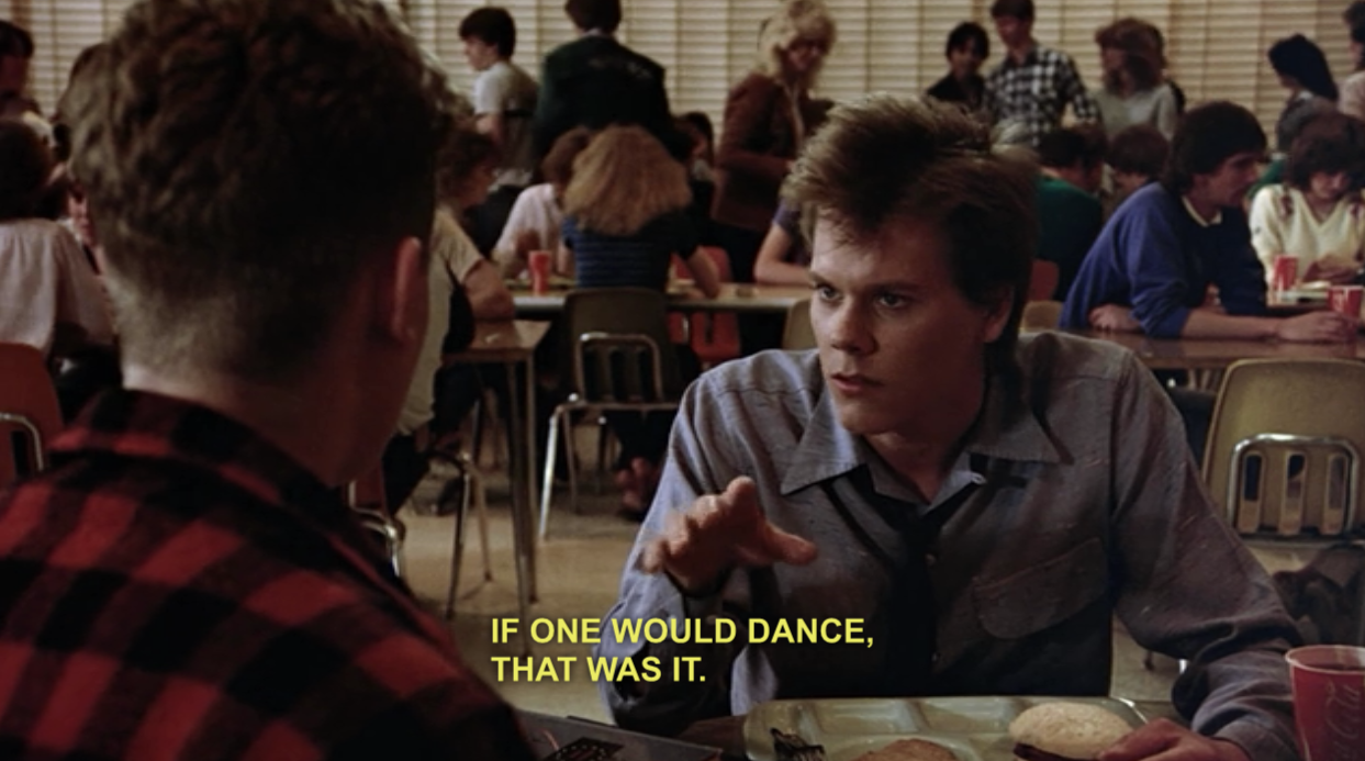 The full line is: "If we could get one of them to dance - just one of them - then that was it. We'd get out on the floor and we'd really start to smoke." Netflix limited the dialogue to: "If one would dance, that was it. We'd really start to smoke." It takes away the full effect of Ren's embellishment and storytelling. It also removes the context of what "We'd really start to smoke" means.