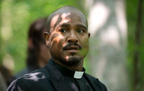 I'm all about Father Gabriel. He is a gentle soul, you stop being a dick, Rick. [AMC]