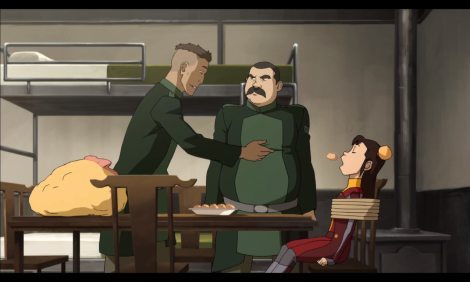Best kidnappers ever. Also is that crappy undercut regulation hairstyle for Kuvira's goonies? [fansided.com]