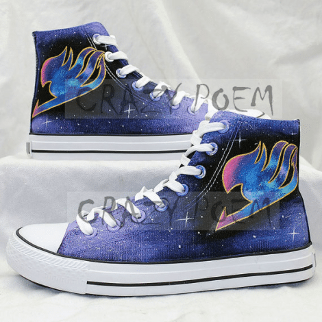 Fairy Tail Inspired Shoes [Etsy]