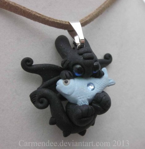 Toothless Necklace! [Etsy]