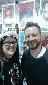 Me and Brett Weldele at NYCC!