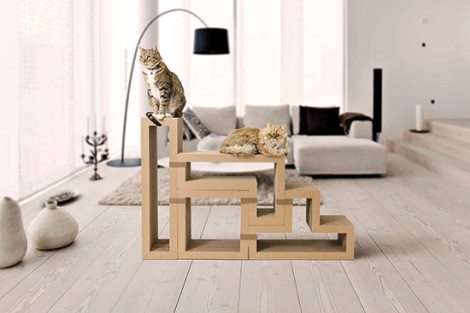 Katris, the best cat furniture invention probably ever. [HausPanther]