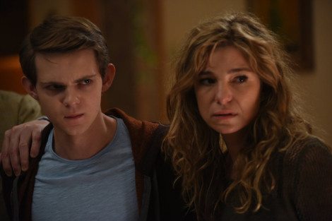 Nathan and Mother prepare for the flashbacks to end. [NBC]