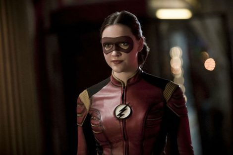 Jesse Quick gets her sea legs (Source: The CW)