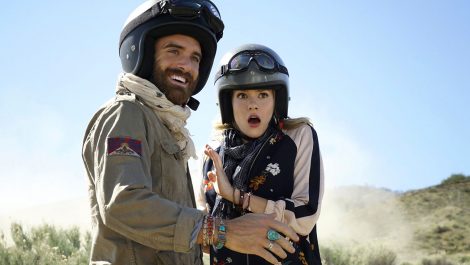No Tomorrow -- "Pilot" -- Image Number: NOT101c_0139.jpg -- Pictured (L-R): Joshua Sasse as Xavier and Tori Anderson as Evie -- Photo: Eddy Chen/The CW -- é 2016 The CW Network, LLC. All Rights Reserved.