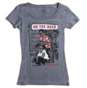 On the Road t-shirts [Available from Out of Print Clothing]