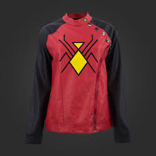 Spider-Woman Sidezip Moto [Available from WeLoveFine]