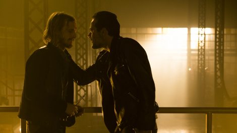 Austin Amelio as Dwight, Jeffrey Dean Morgan as Negan - The Walking Dead _ Season 7, Episode 3 - Photo Credit: Gene Page/AMC