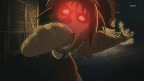 Attack on Titan Sasha leaps voraciously for bread